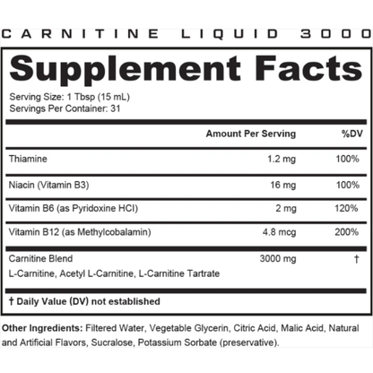PUMPS L-Carnitine 3000